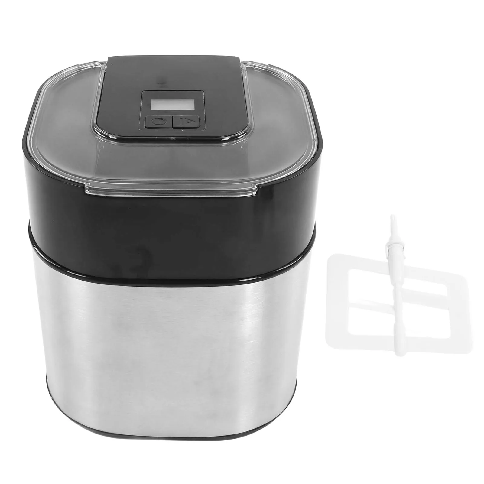 

Ice Cream Machine 12W Automatic Ice Cream Machine with Mixing Head Household Electric Ice Cream Maker