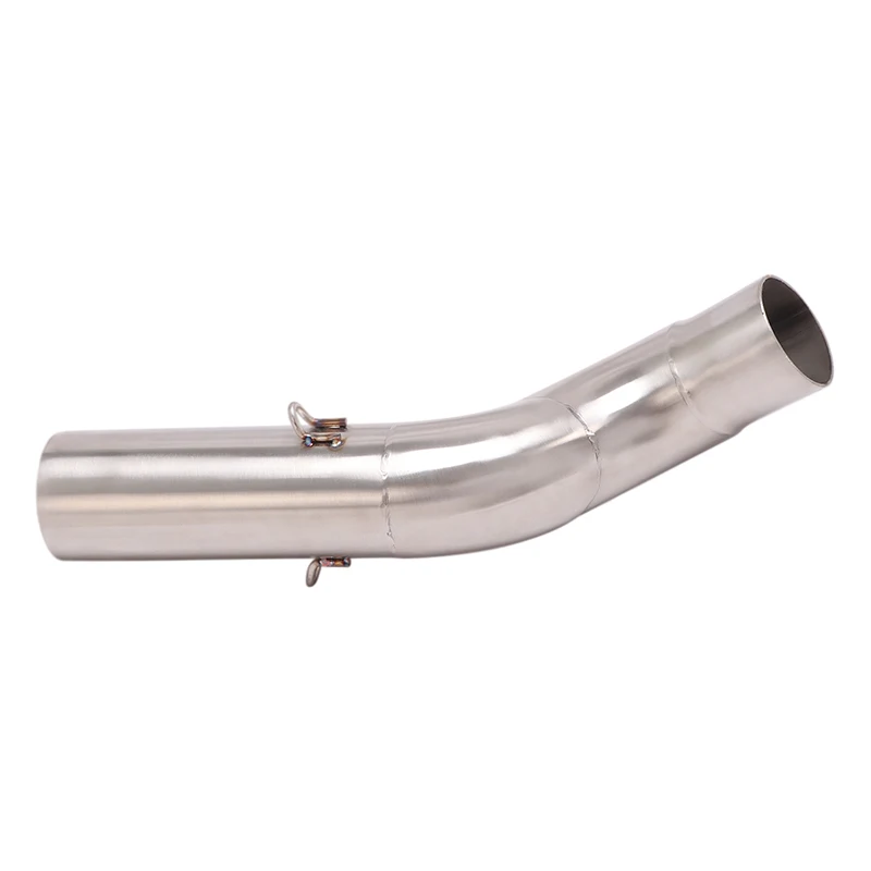 Motorcycle Exhaust Middle Link Pipe Moto Muffler Modify Escape Connect Tube 51mm For Triumph Street Triple 765 S R RS 2017-2021 - Image 4
