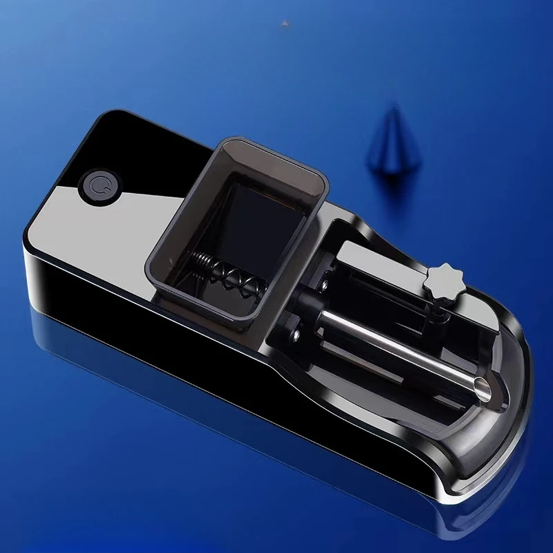 High Power Type-C Charging Cable Electric Cigarette Rolling Machine Plug Tobacco Winding Roller DIY Smoking Tool 6.5/8.0mm cigarette rolling tool