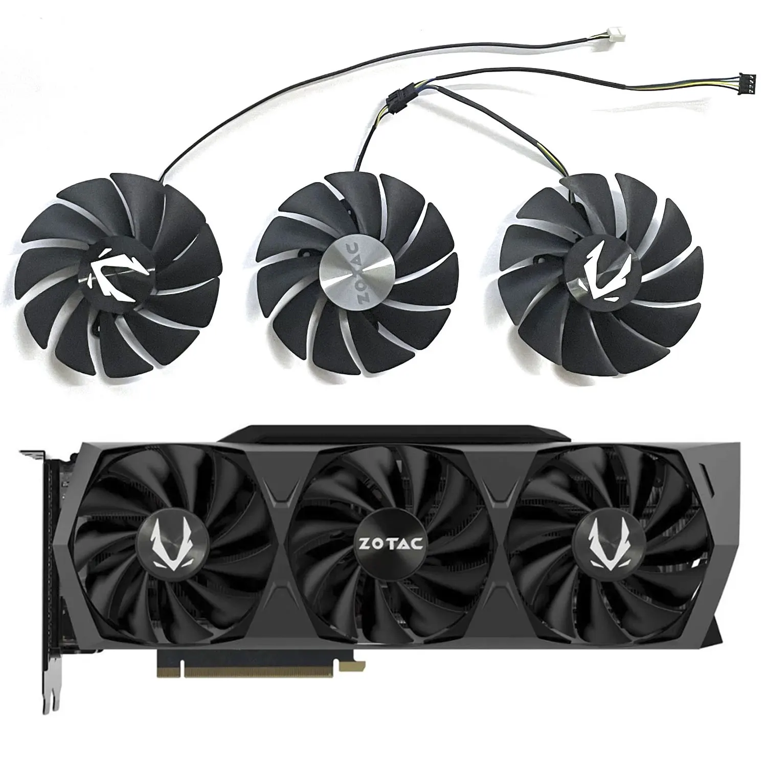 Ga92S2U Muslimex Rtx 3080 Ventola Trinity Oc Gpu, Per Ventola Di Raffreddamento Per Scheda Video Zotac Gaming Rtx 3070 Ti 3080, 3080 Ti, 3090 Trinity 