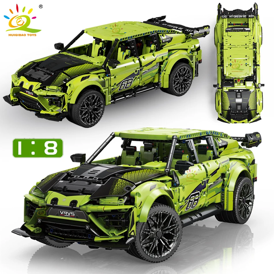 

2375PCS Famous Sports Super SUV Car Model Building Blocks Tech Champion Vehicle Buggy Bricks City Construction Toys for Children