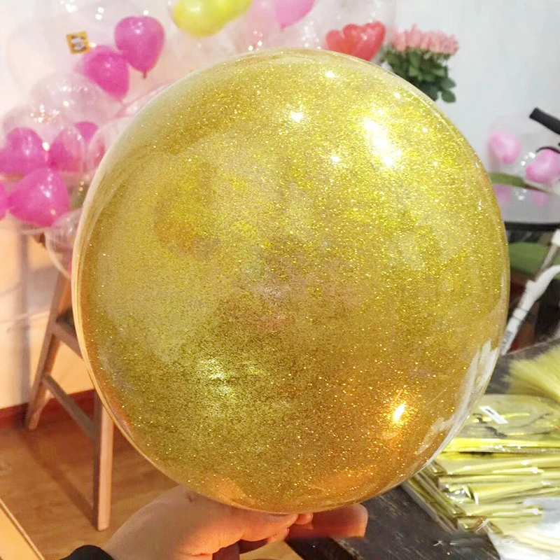 Wedding Balloon Decoration Powder, Gold Scallion Chips Sequins, Bobo Ball, Transparent Ball Filler, Gold Silver Powder, 100-500g