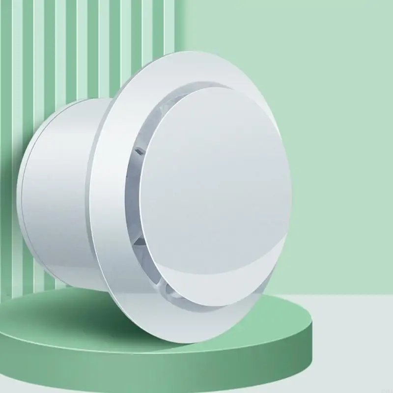 P8DA Low Noise Ventilation Fan Window Ceiling Wall Mounted Vent Fan Reversible Exhaust with Remote Control Easy to Use