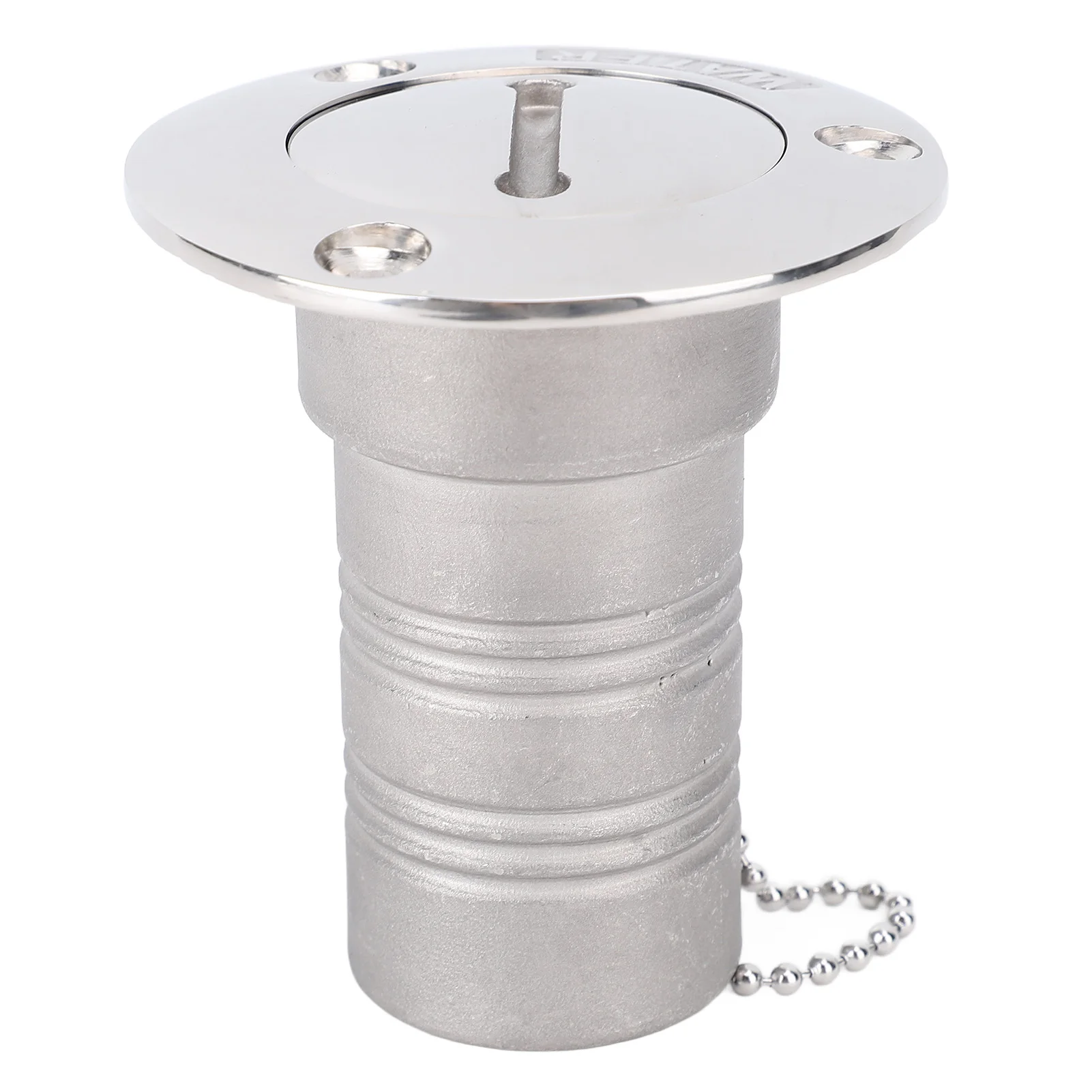 Boat Deck Fuel Filler  Highly Polished Fade Proof Easy Installation 38mm Deck Fuel Filler  316 Stainless Steel for Yacht