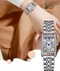 SANDA 1116 Hot Sale Women's Wristwatch Alloy Fashion Elegant Compact Quartz Ladies Rose Gold Wrist Watch Waterproof 3ATM Steel 2