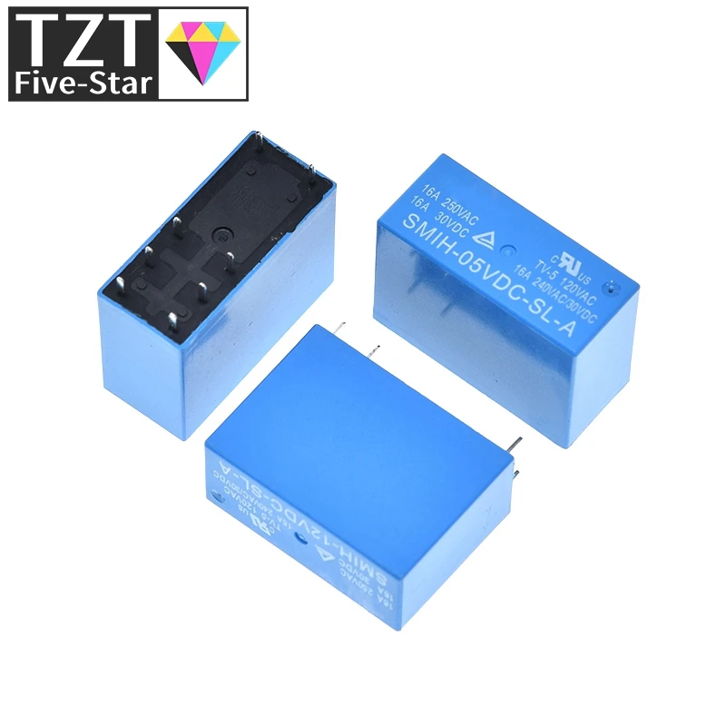1/3PCS SMIH-05V 12V 24VDC-SL-A -SL-C 6-pin/8-pin Relais 250V 16A SMIH-05VDC-SL-A SMIH-12VDC-SL-A SMIH-24VDC-SL-A SMIH-05VDC-SL-C – Detail 8