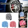 1/3pcs Set Microfiber Wheel Detailing Glove Soft And Super Absorbent For Car Cleaning  Motorcycle Alloy Wheel Brush Tire Rim Hub 2