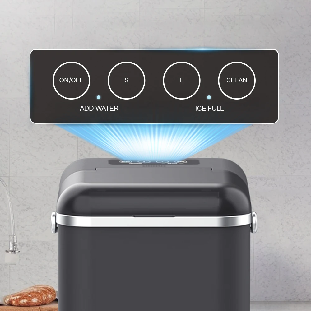 YYHC- Ice maker Digital control High Speed Portable Ice Machime