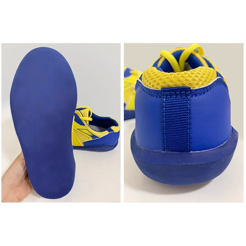 Professional Tug of War Shoes Men Women Size 36-48 Anti-slip Shot Put Shoes with Lace Up Hook Loop Design Breath Softball Shoe