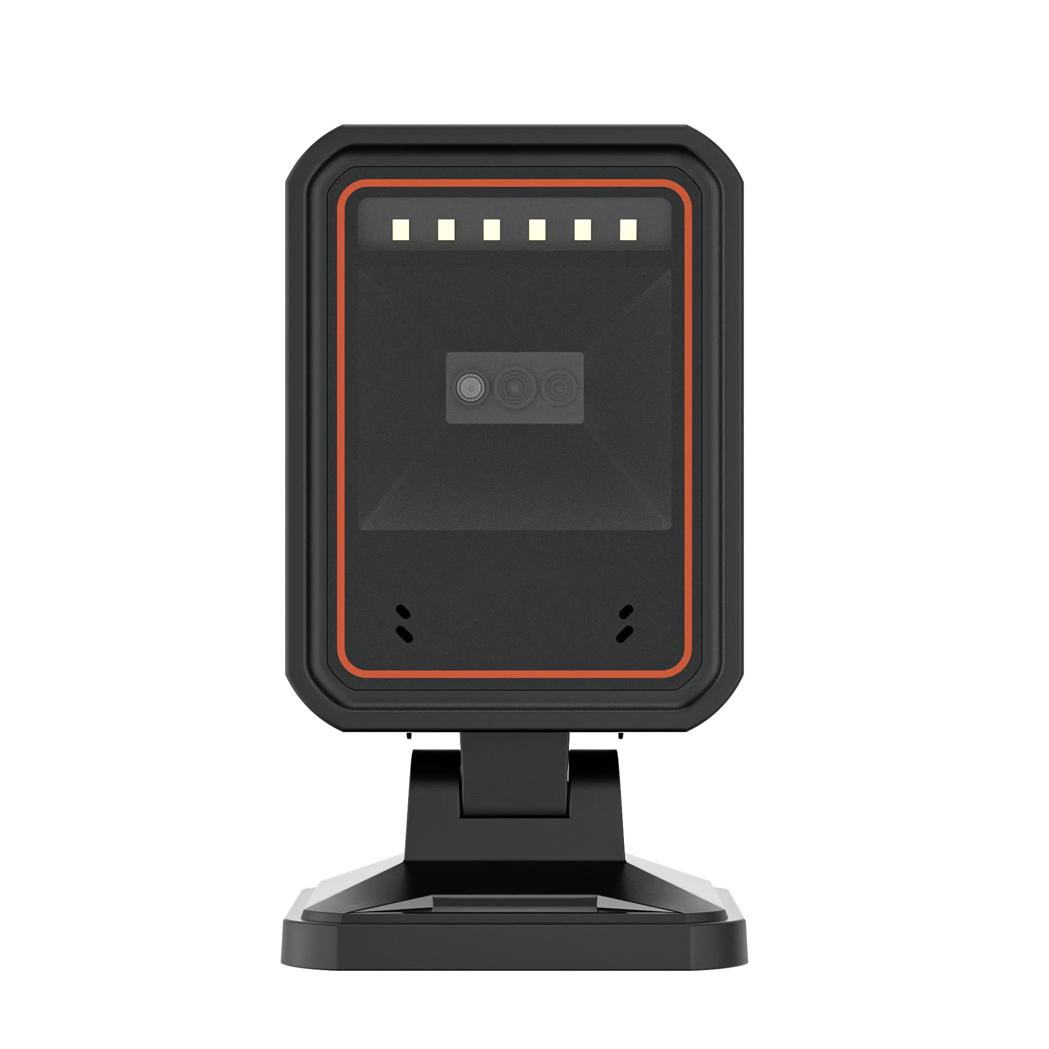Desktop 2D Barcode Scanner USB Wired Hands-Free Omnidirectional 1D QR Bar Code Reader Scanning Platform Plug & Play