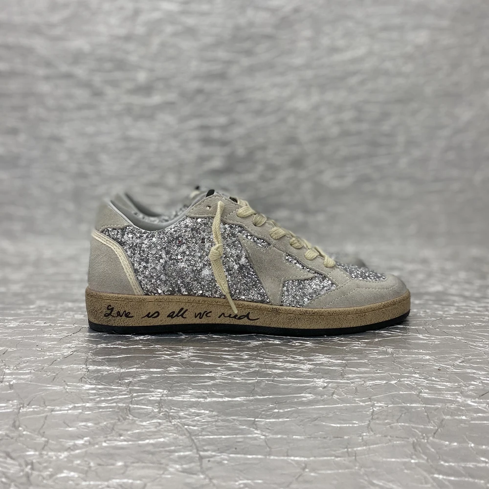 2024 Hotsell In Peru Amazing Qualtiy  Retro Women′s Aged Ball star Leather Sneakers