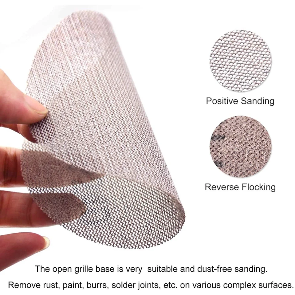 Grinding Anti-Blocking Sand Abrasive Sheet 10PCs (Grit 180