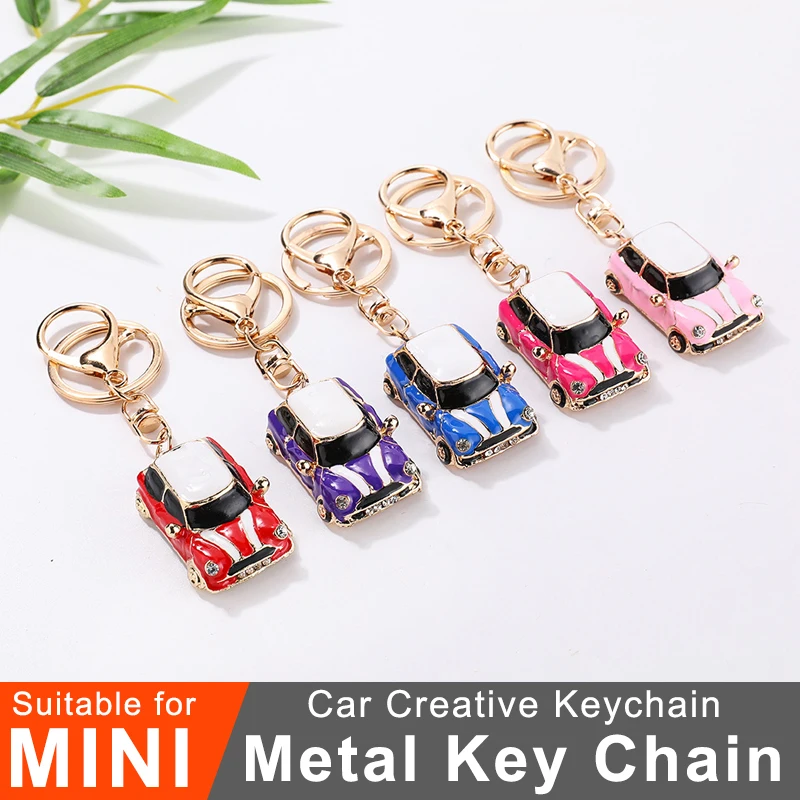 Luxury Suede Leather Women Car Keychain For Mini Cooper S R53 R56 F56 R52  JCW R55 R50 R57 Countryman R60 Keychain Accessories - AliExpress