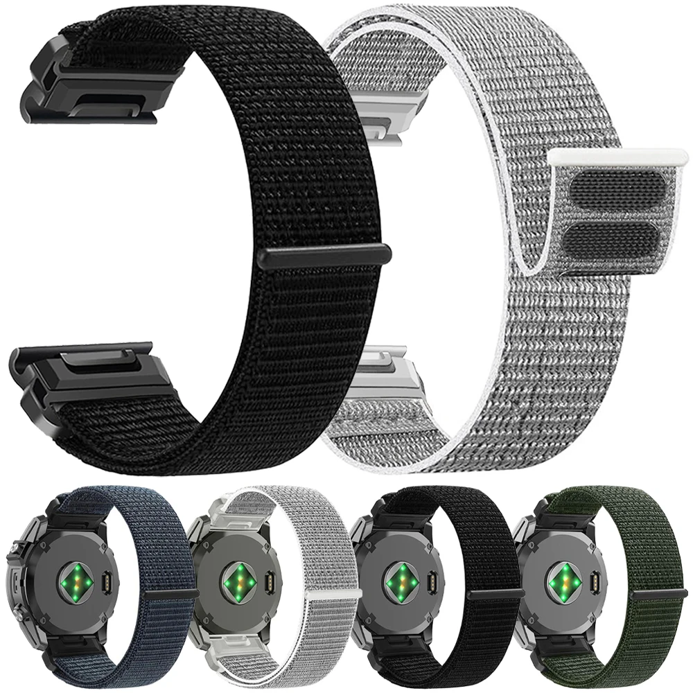 Breathable Nylon Quick Release Watch Band Strap