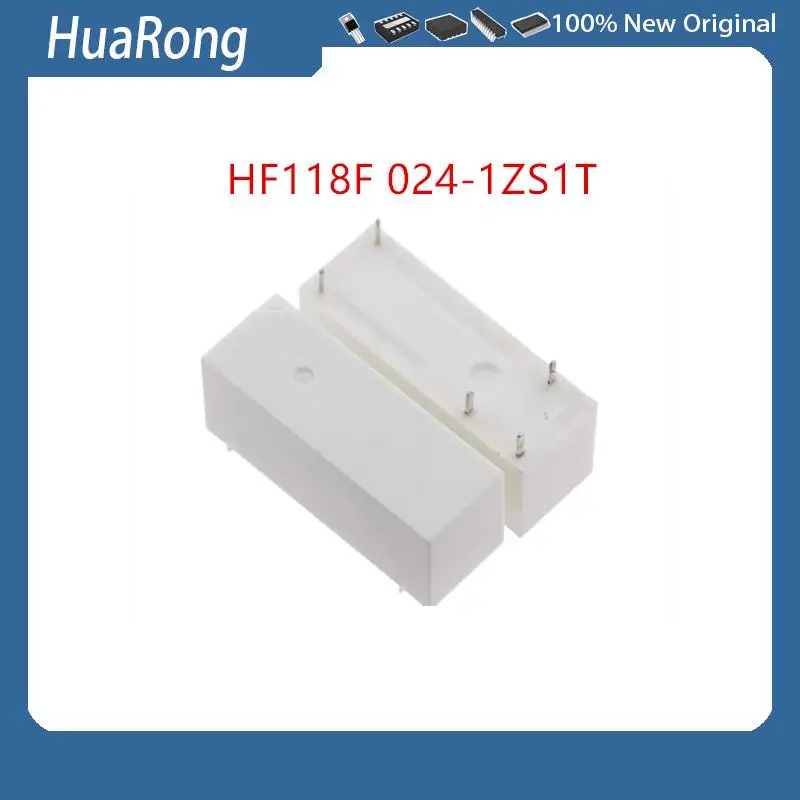 

10 шт./партия HF118F 024-1ZS1T JQX-118F 024-1ZS1 5-контактный
