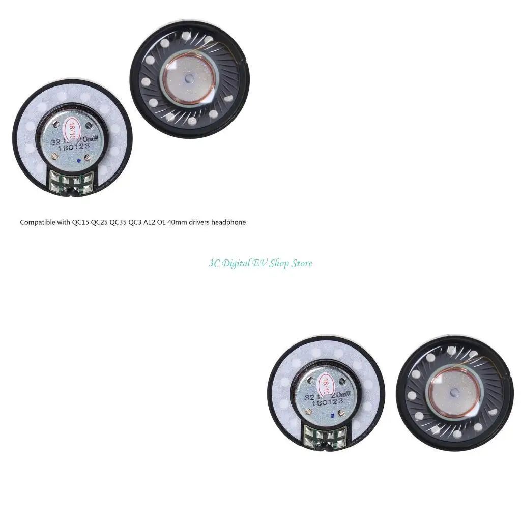 E74D Kopfhörer-Lautsprecher-Teile für QC2 AE2 QC3 OE2 QC15 QC25 Lautsprecher