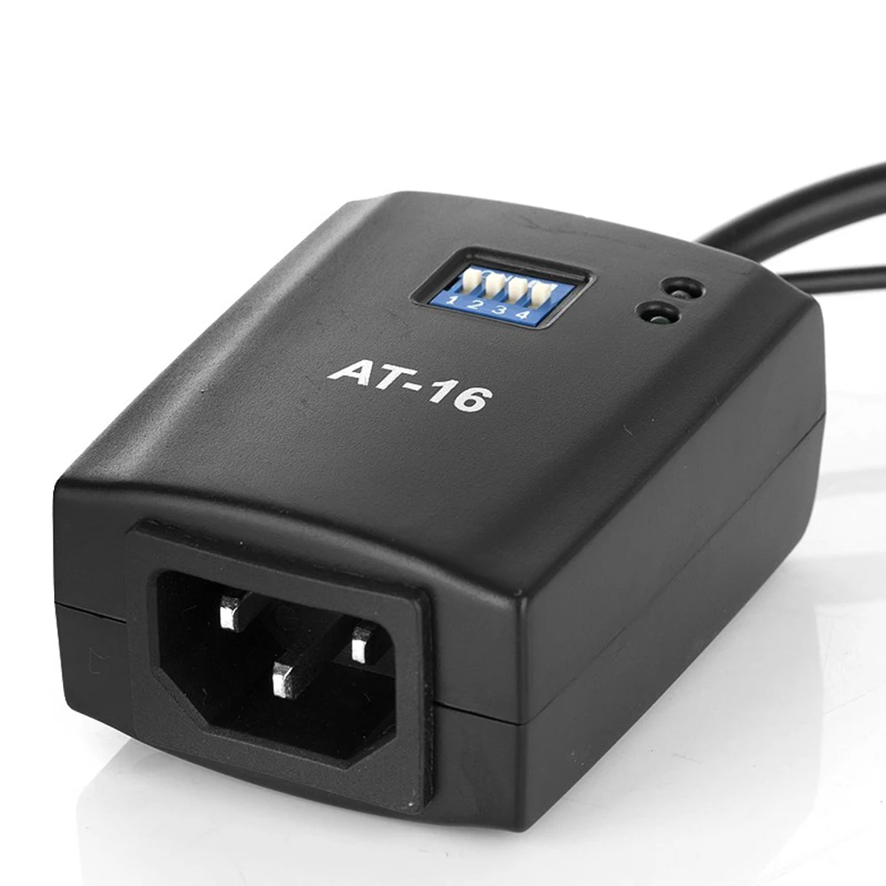 AT-16 16 Channels Wireless Studio Strobe Flash Remote Trigger Controller for Canon Nikon Olympus DSLR Camera flash trigger