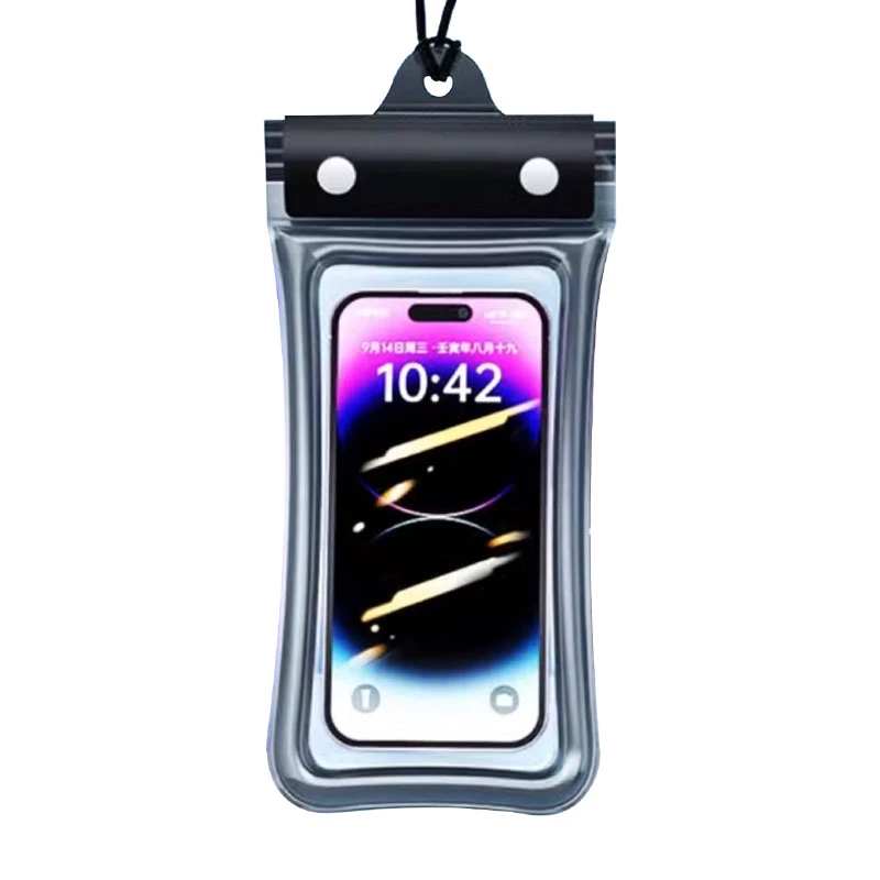 Universal Floating Waterproof Phone Protector Bag - Outdoor Airbag Swimming Cover