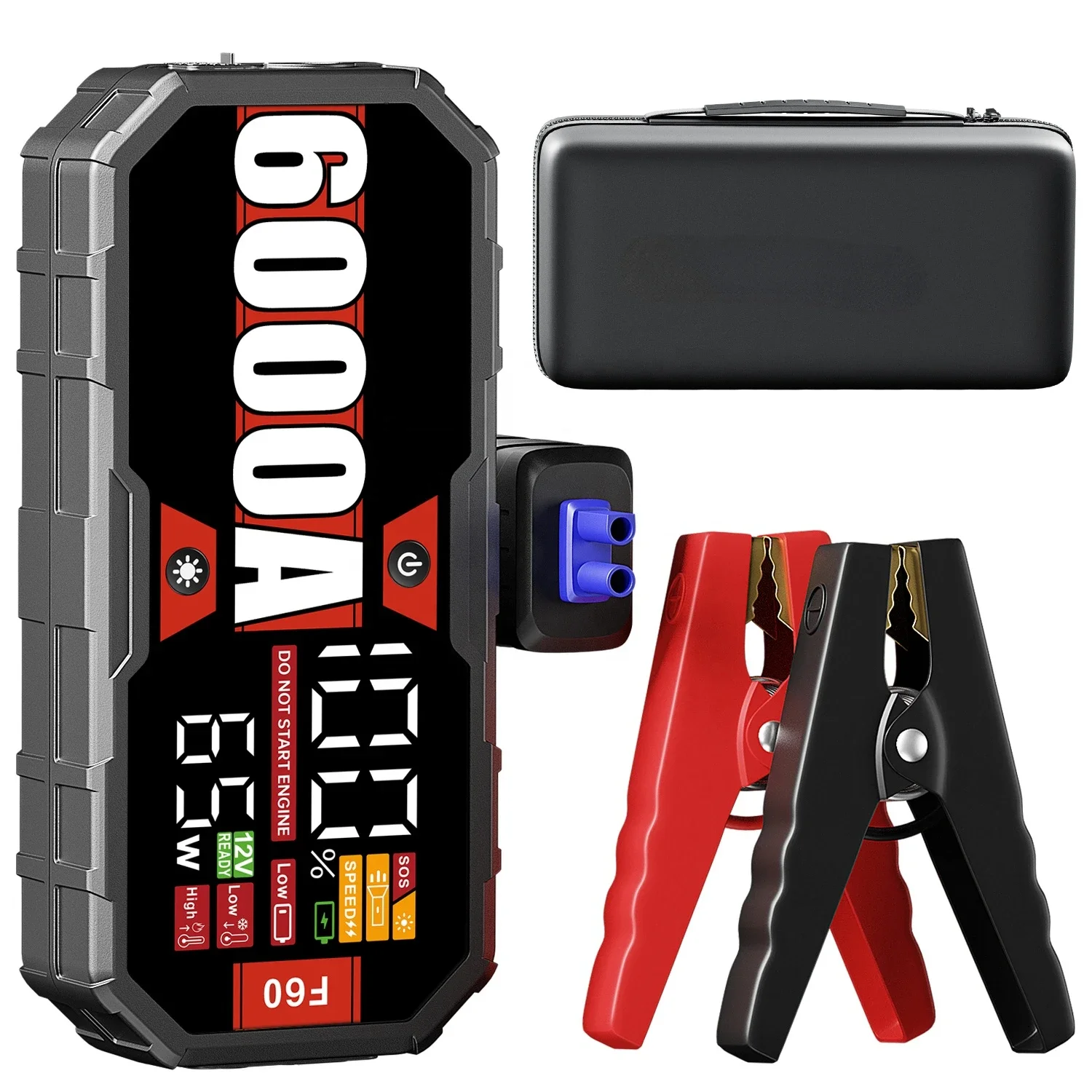 

Emergency power booster portable power bank 65W fast