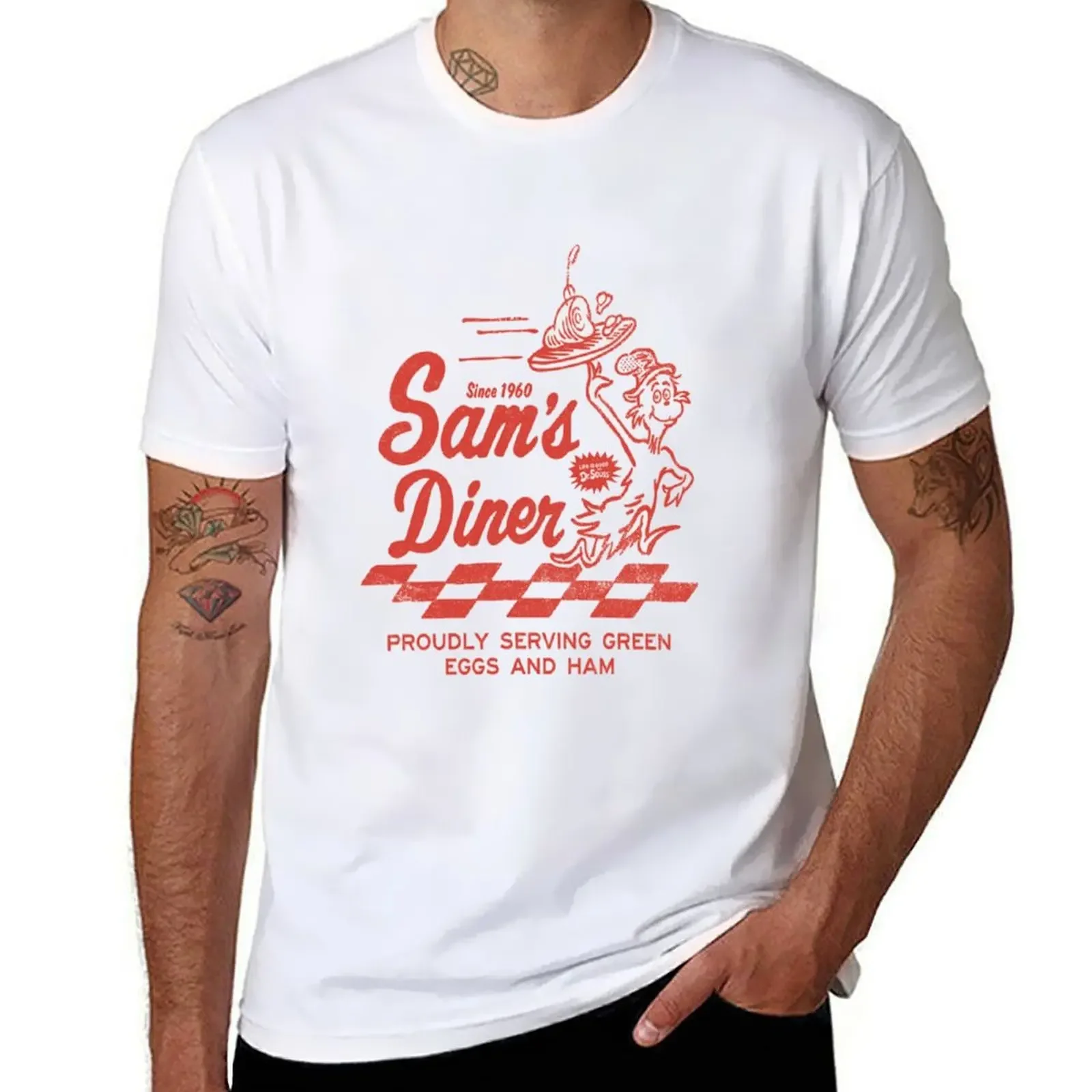 

Мужская футболка для тренировок Sam's дер с 1960 года, новая версия