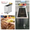 Commercial Automatic 25L Large Capacity Cheese Hot dog Sticks Fryer Electric Deep Korean Corn Dog Fryer Machine Snack machines 1