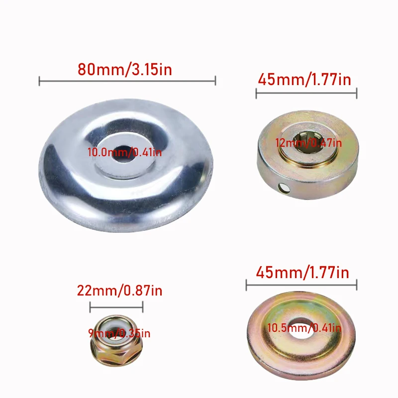 6 Blades Cutter Head Grass Trimmer Brush 65Mn Weed Brush Cutting Head Garden Power Tool Accessories Option Parts for Lawn Mower - Image 6