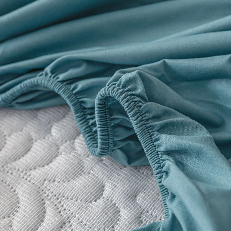 Waterproof Fitted Sheet Quilted Mattress Cover Mattress Protector for Home Hotel Twin Full Quuen King 160x200 140x200 Bed Cover 6