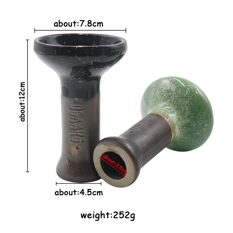Hookah Tobacco Bowl Oblako Ceramics Shisha Nargile Sheesha Narguile Chicha Cachimbas Water Pipe Smoking Accessories Tools 1PC hookah accessories