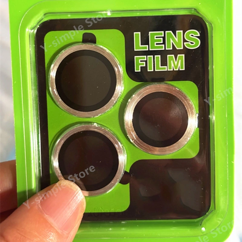 Ultimate Metal Camera Lens Protector | 3D Snap-On Anti-Scratch Glass Film