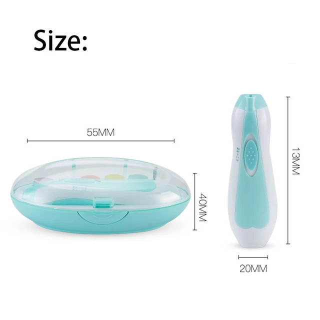 Electric Baby Nail Trimmer Kids Scissors Infant Nail Care Safe Nail Clipper Cutter For Newbron Nail