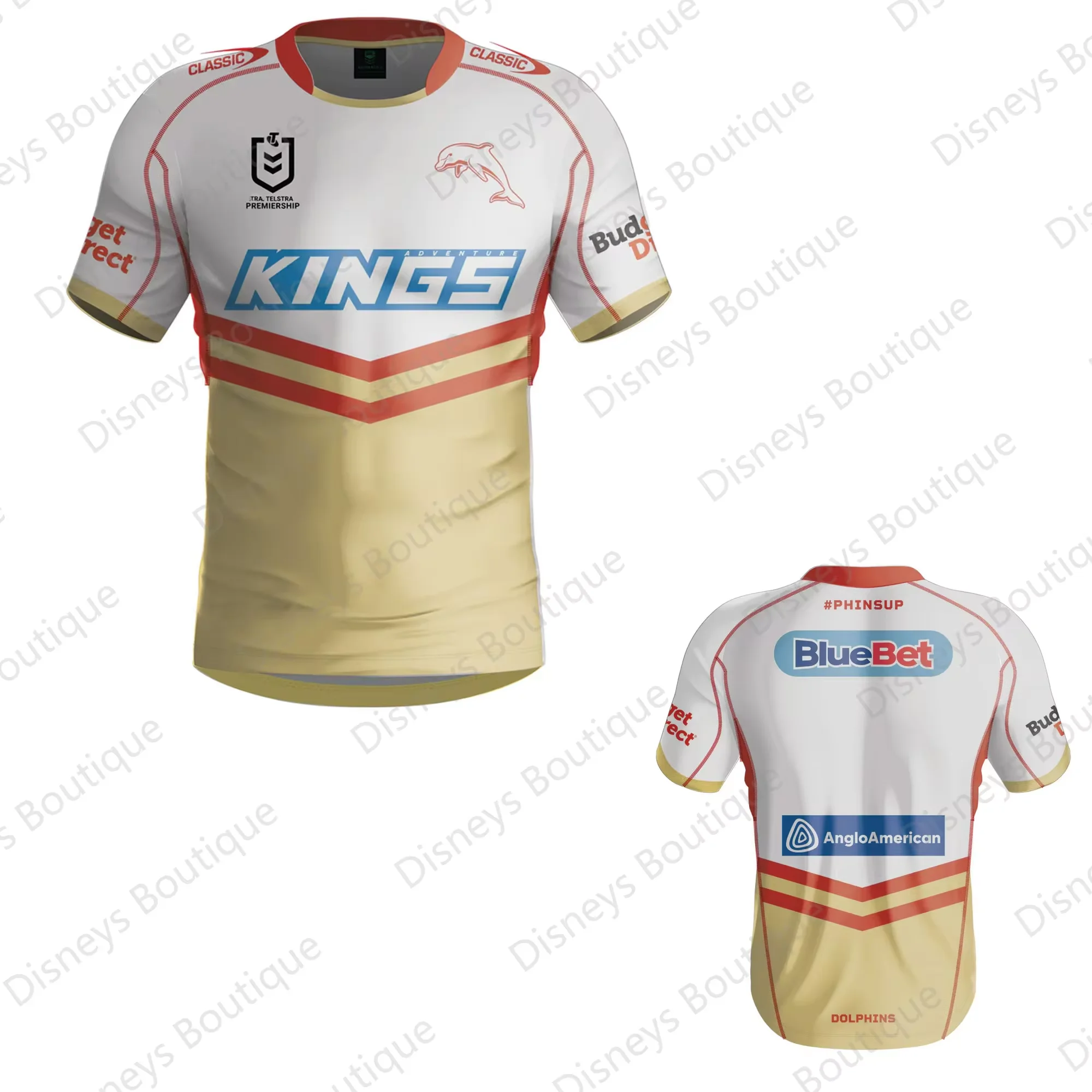 Summer Australian NRL Dolphins Mens Home Jersey Training Jersey Kid Uniform For Adult&Kid Kit downhill jerseys