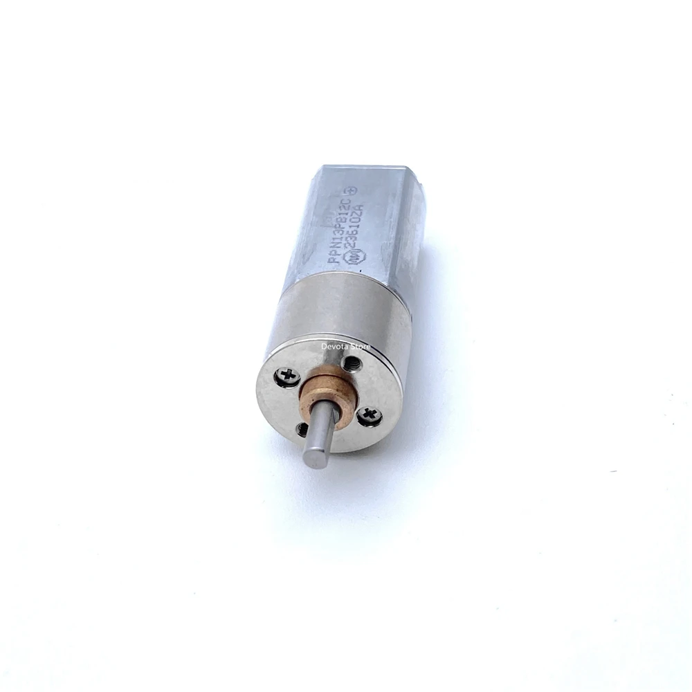 Micro pequeno DC Gear Motor, Dustproof Torque,