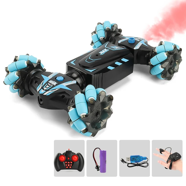 1pc Black/blue/red High-level Remote Control Twisted Car, Watch Control,  Gesture Operation, Large-sized Gesture Sensing Stunt Remote Control Car,  Super Large Size, Electric Toy, Rc Car, Children's Off-road Car Electric  Climbing Toy Rc
