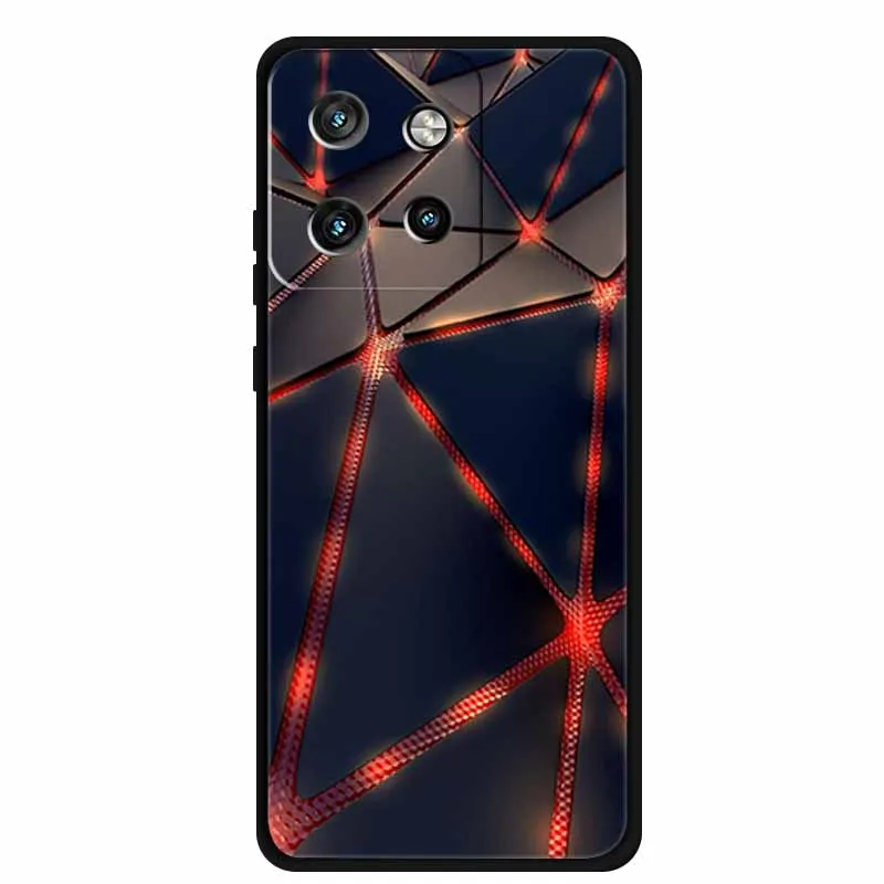 Ultra Soft Silicone TPU Protector Phone Case - Colorful Shell Design