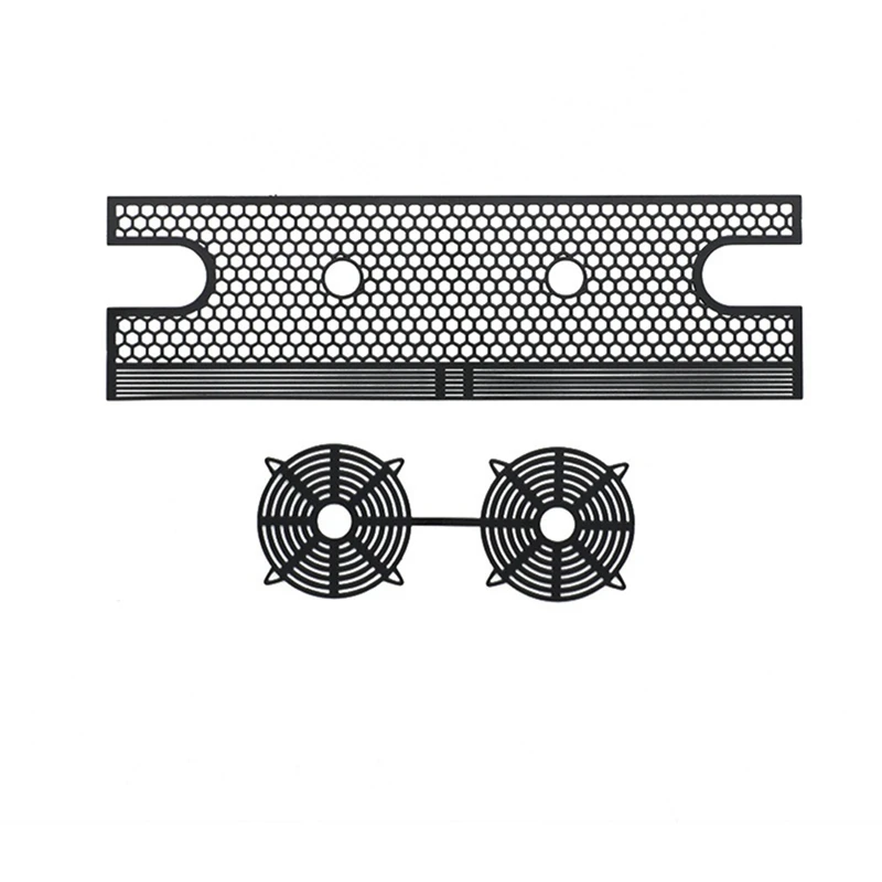 

For Traxxas TRX4 Ford Bronco Metal Mesh Simulation Water Tank Radiator,Modified And Upgraded Accessories