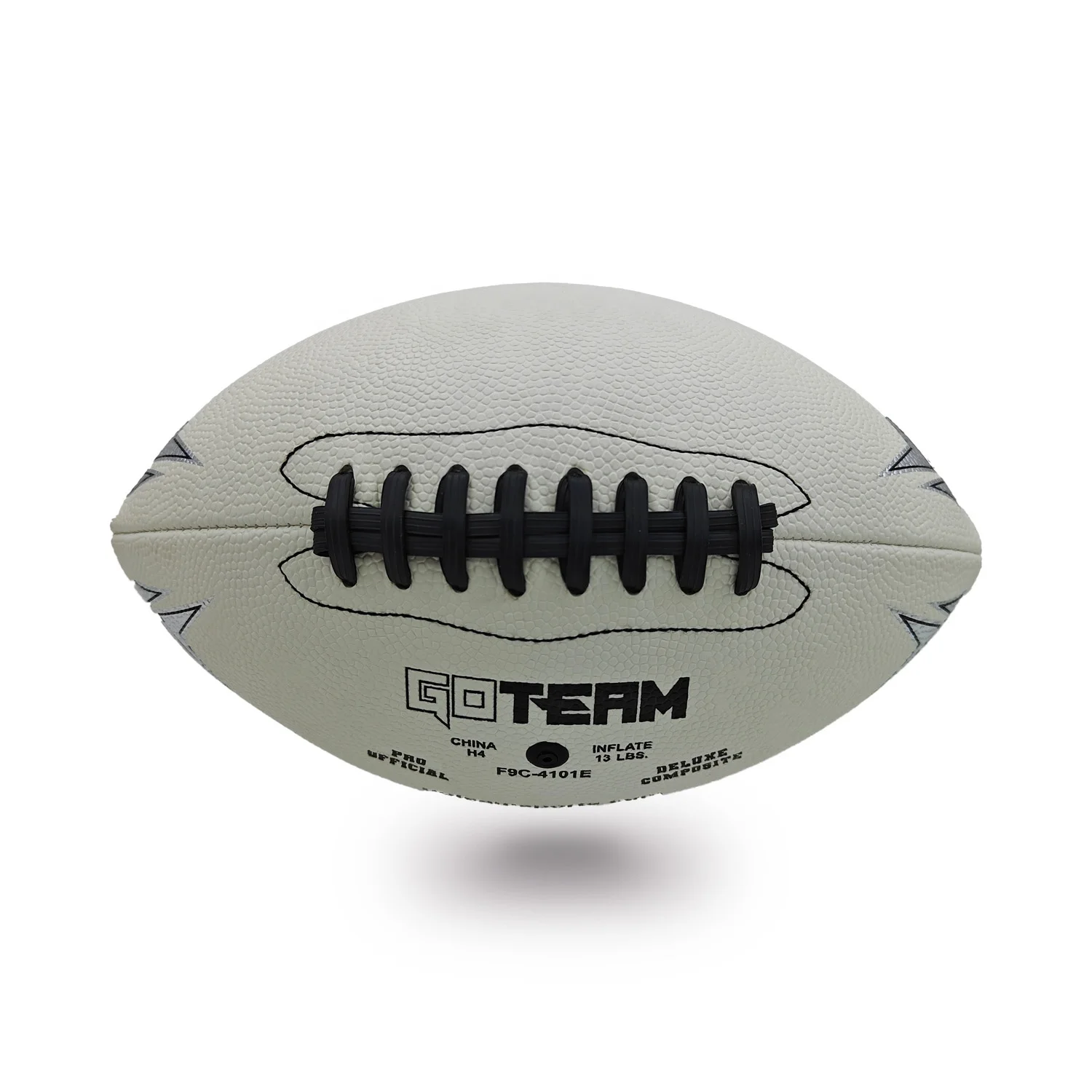 High Quality Factory Straight Hair American Football Wear-resistant PU Leather Training Game American Footballs Ball Rugby