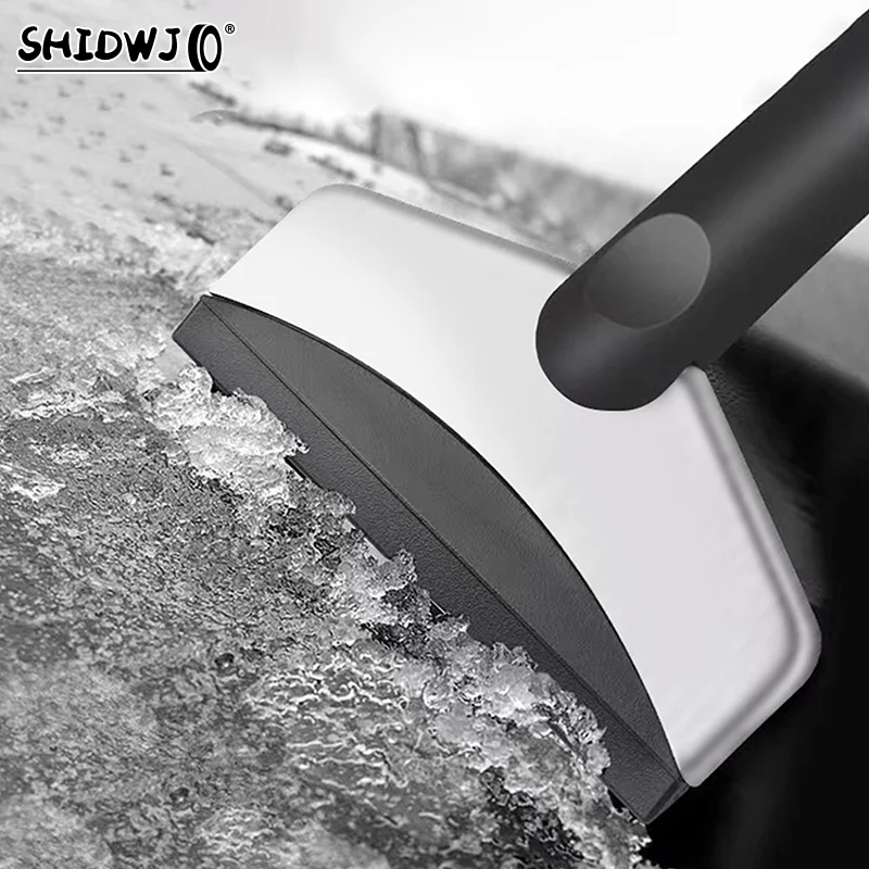 Multifunctional Car Snow Shovel Winter Windshield Defrosting Ice Scraper Tool Glass Snow Removal Tools Auto Accessories
