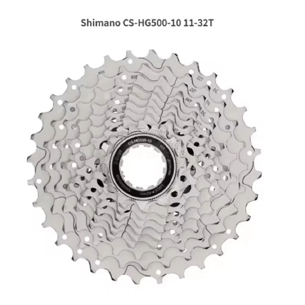 Bicycle Cassette SHIMANO HG500 10 Speed HYPERGLIDE Road Sprocket 10S CS-HG500 HG500-10 11-32T 11-34T