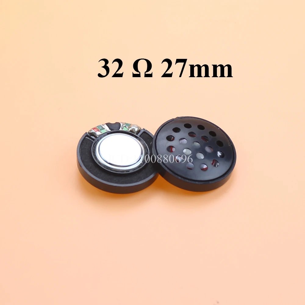 2PCS Nuovo 50mm 40mm 30mm 27mm Unità altoparlante per cuffie fai da te Eccellente diaframma sonoro Voce chiara Bassi profondi Altamente - immagine 5