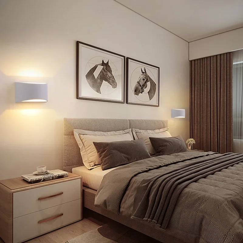 Modern Wall Light LED Lights Indoor Minimalist Wall Lamp Living Room Corridor Decor Nordic Wall Sconce Lighting Luminaire
