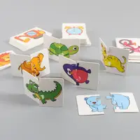 32 PcsMontessori Paper Baby Toys Puzzles Children'S Hand Scratch Board Puzzle Kids Early Learning Education Fruit Cognitive Toy 1
