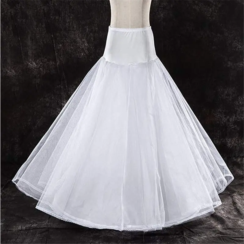 Wedding Gown Petticoat 6 Hoops A-Line Floor Length Gown Underskirt Crinoline Women wedding underskirt wedding petticoat petticoat underskirt petticoat skirt