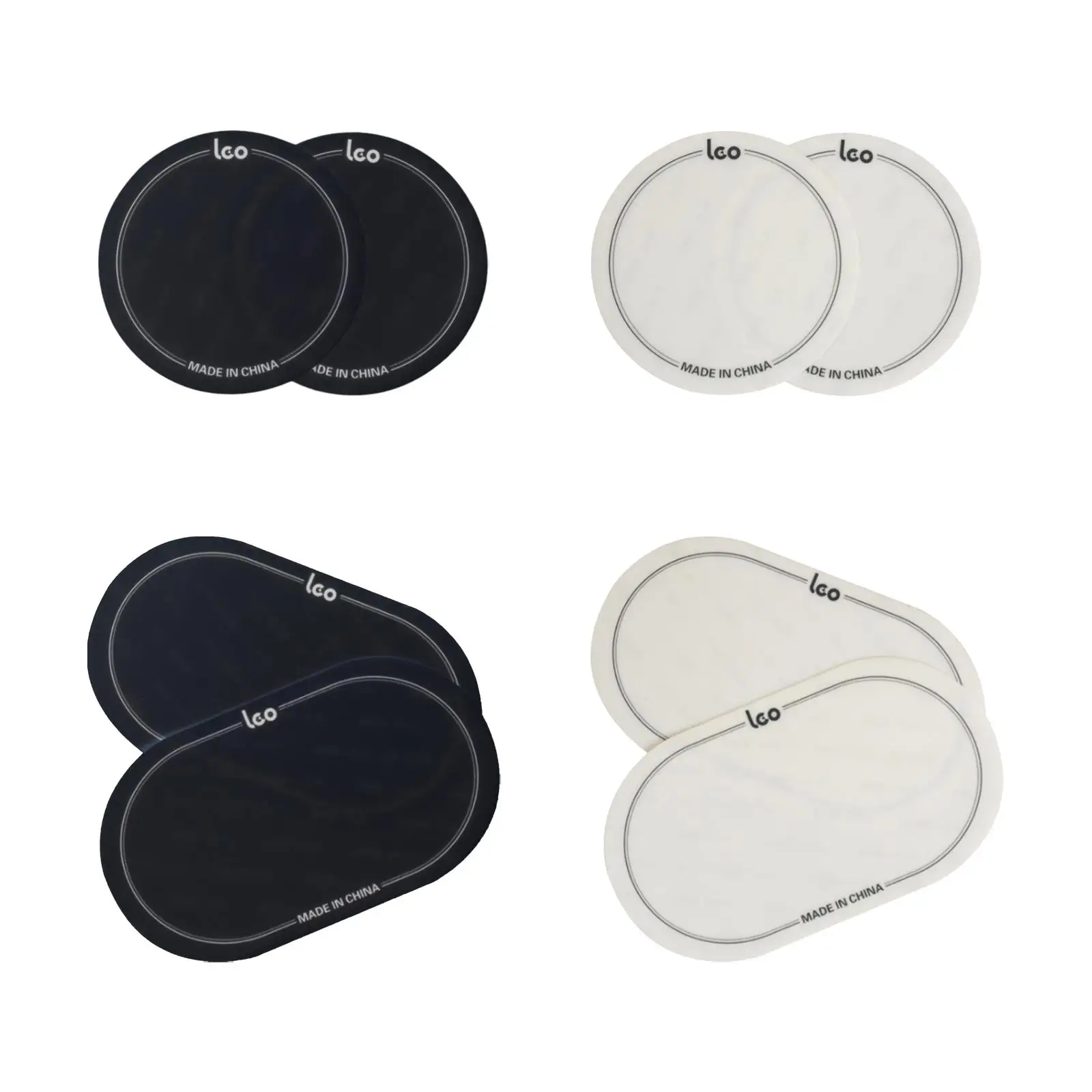 Drum Accessories 2 Pieces Bass Drum Patches for Replacement