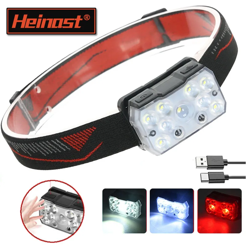 Faro-port-til-de-9LED-con-Sensor-de-movimiento-potente-l-mpara-de ...