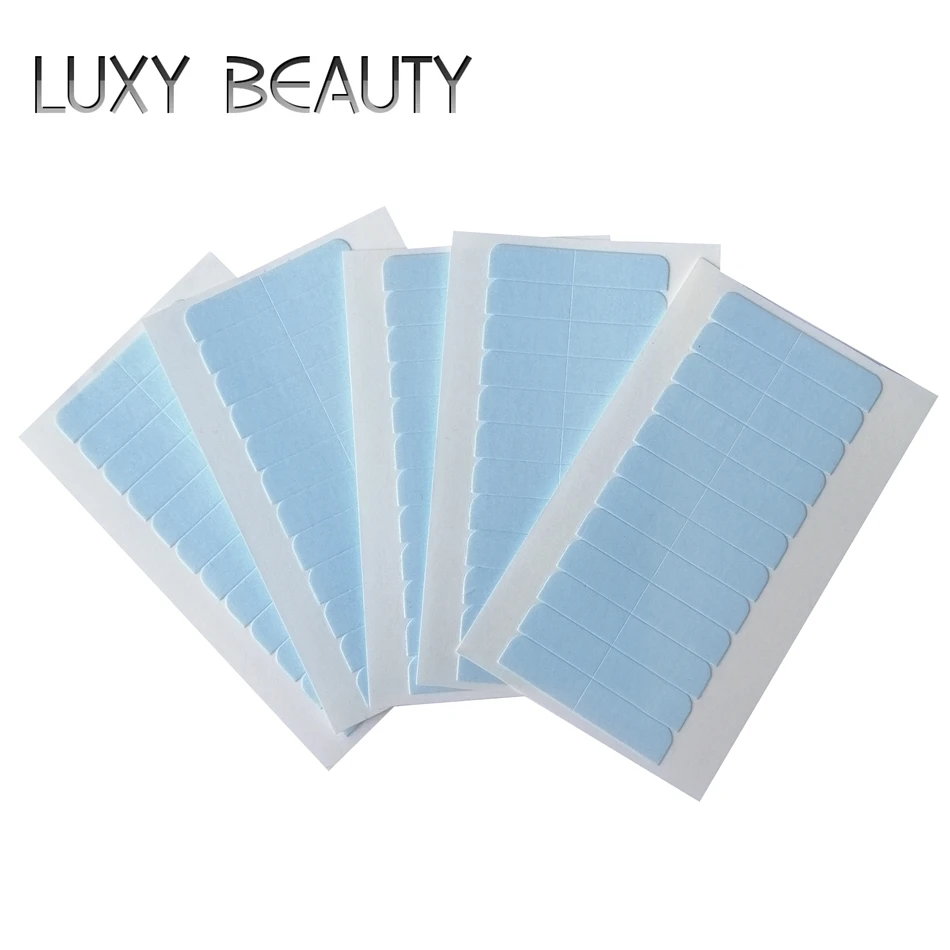 10pc Double-side Tape Super Hair Tape Hair Glue Adhesive 4cm*0.8cm Double Side Waterproof For Lace Wig Extensions tape