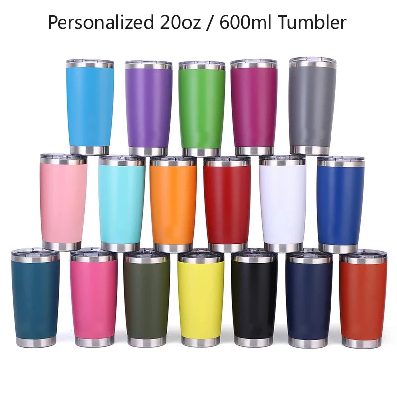30oz 20oz Stainless Steel Tumblers Yetys Water Bottle Flask Travel Glass  Yetys Coffee Mug Double Wall Thermos 30/20oz Car Cups - AliExpress