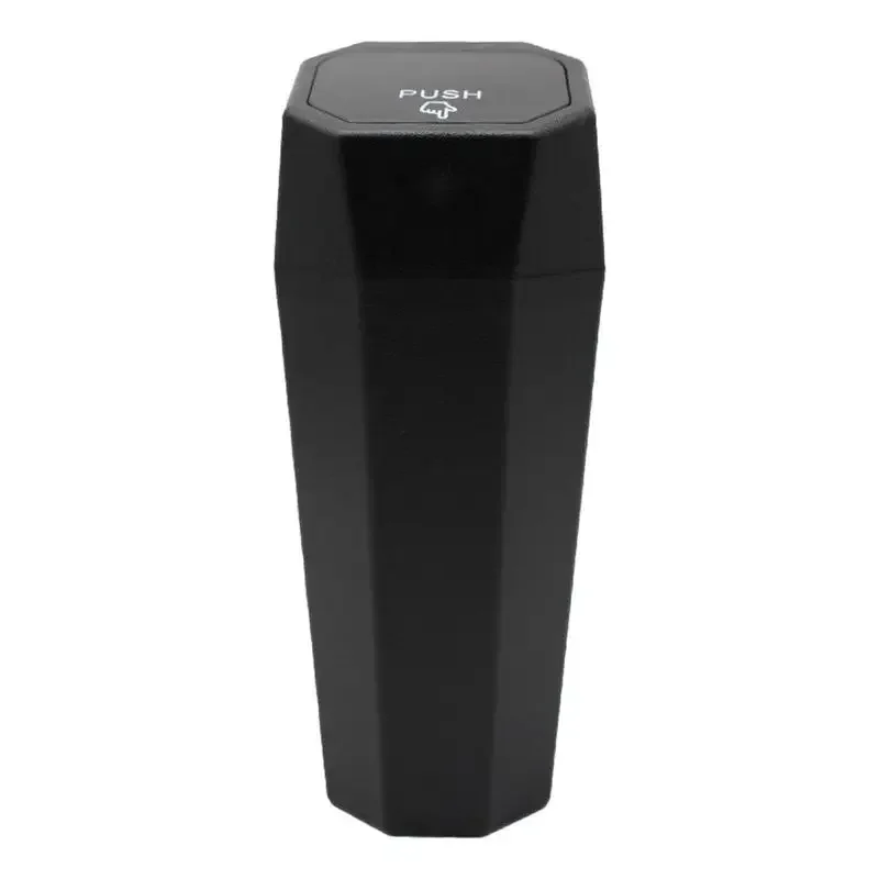 Portable Mini Car Trash Can Car Garbage Bin With Lid Leak Proof Desktops Trash Can Dustbin Garbage Organizer For Home Kitchen