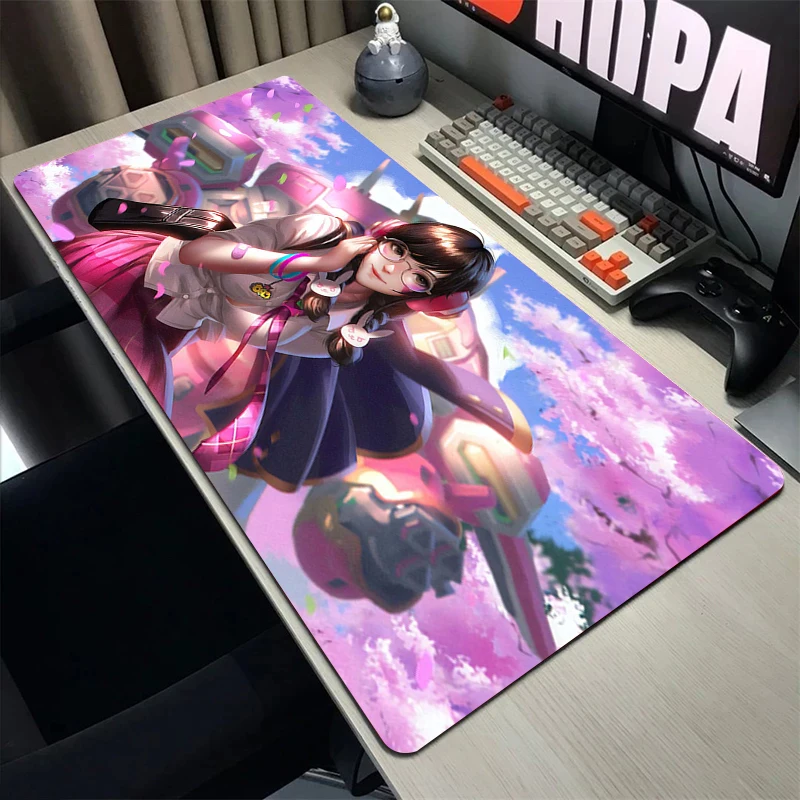 

Overwatch Mouse Pad Large Game Mousepad Pc Gamer Desk Mat Office Computer Mats Locking Edge Table Pads Overlook Mats 90x40cm