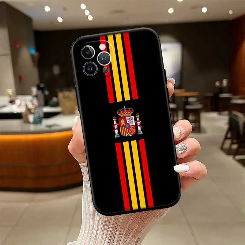 RE54 Stylish Spain Flag Phone Case - Vibrant Spanish Design