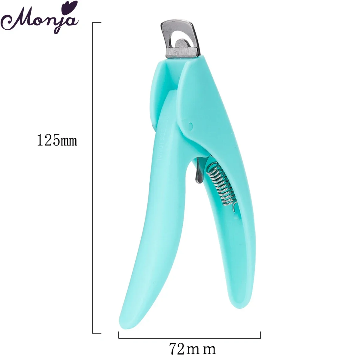 Monja Nail Art Clippers Stainless Steel Trimmers for Manicure